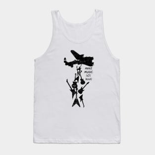 Make Music Not War Tank Top